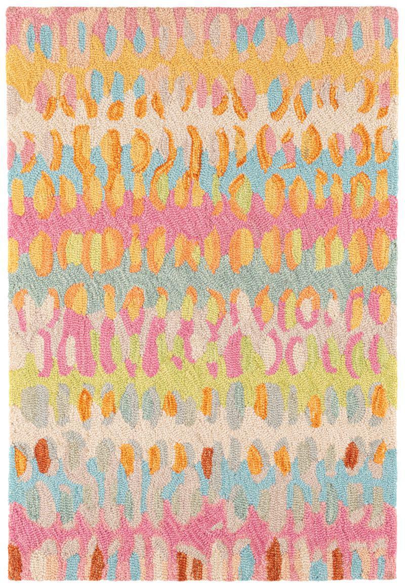 Rug - Micro Hooked Wool - Paint Chip Confetti