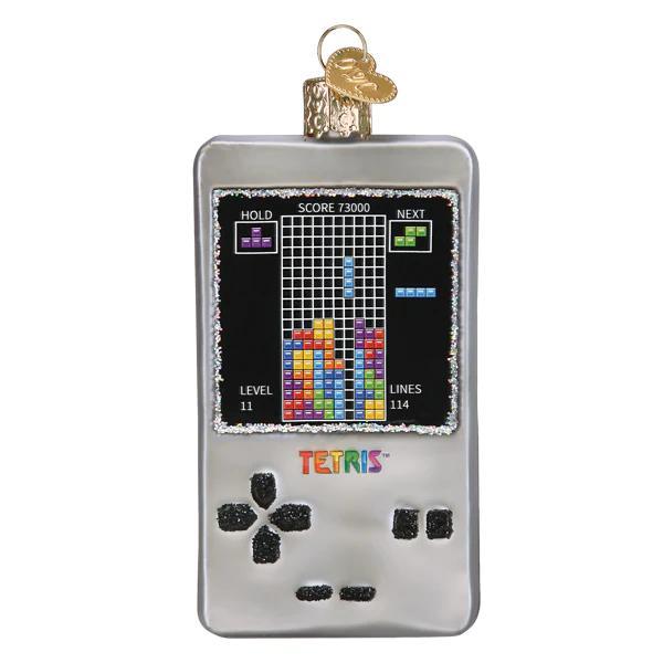Ornament - Blown Glass - Tetris