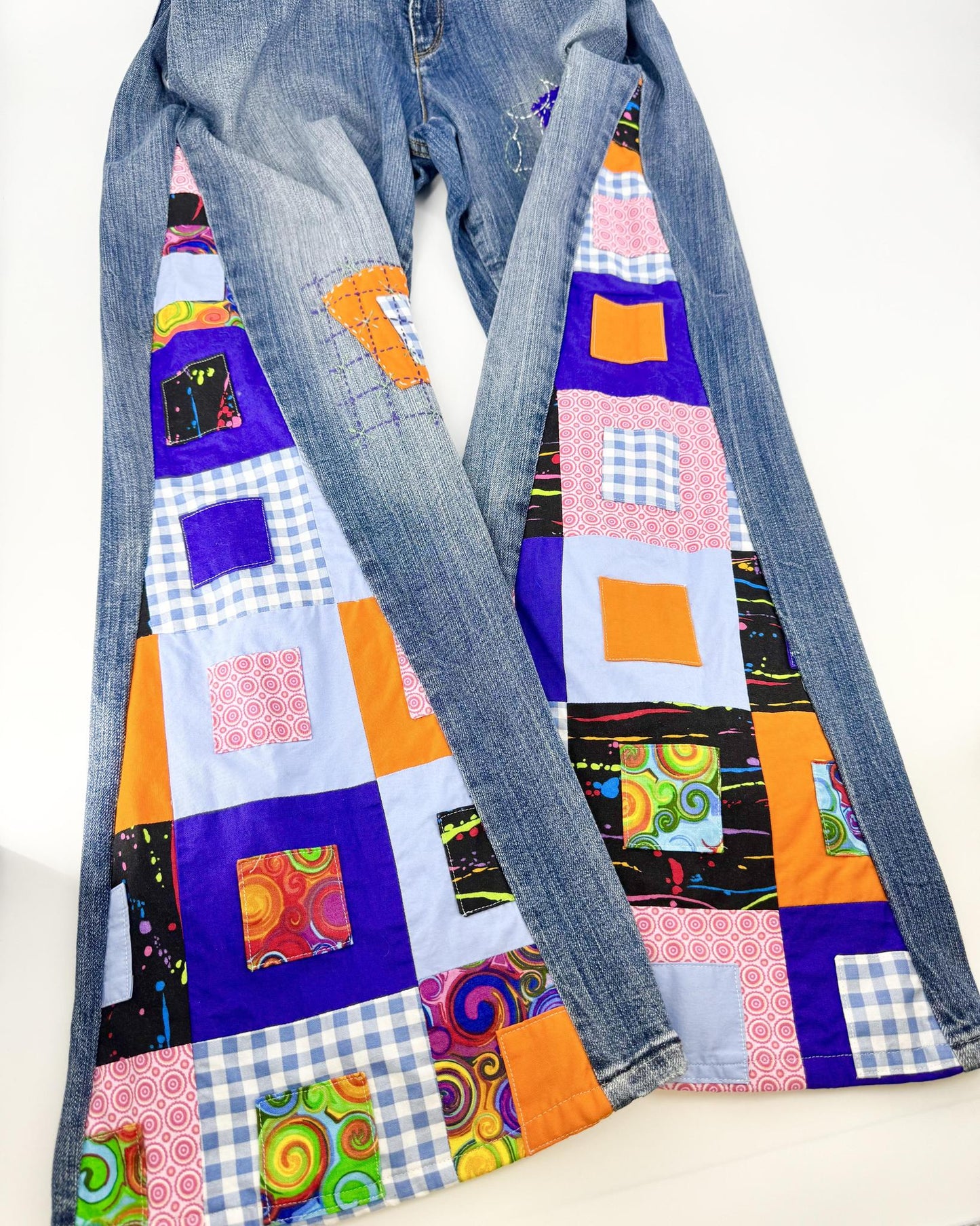 Upcycle YOUR Jeans - CUSTOM - Patchwork Design