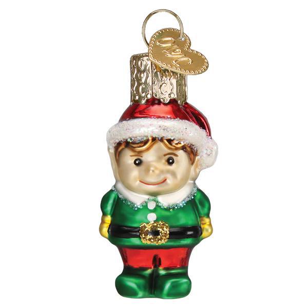 Ornament - Blown Glass - Mini Elf