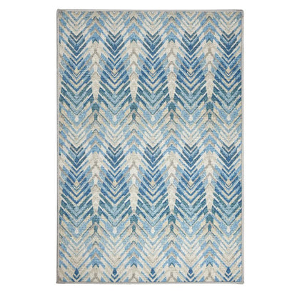 Rug - Machine Washable - Seneca Blue