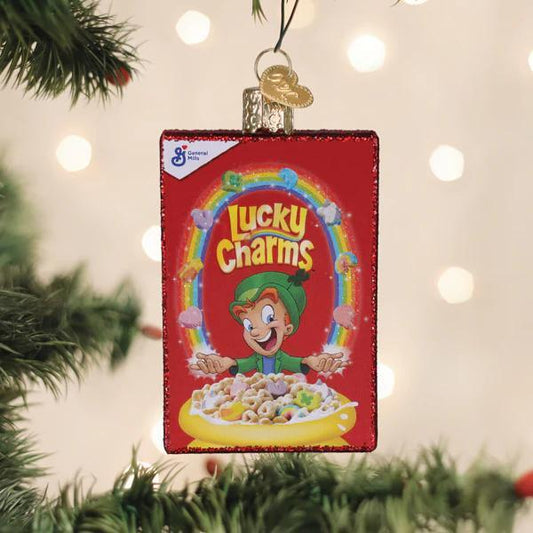 Ornament - Blown Glass - Lucky Charms Box