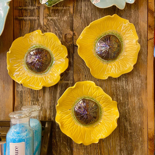 Ceramic Wall Art - Sunflower - Small