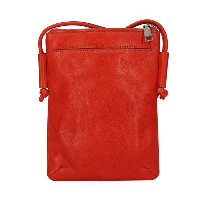 Handbag - Leather "Grab & Go" Crossbody - Red