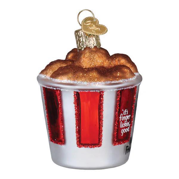 Ornament - Blown Glass - KFC Bucket of Chicken