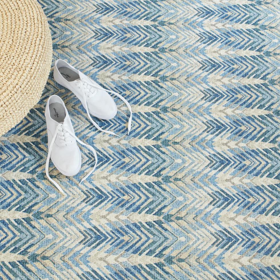 Rug - Machine Washable - Seneca Blue