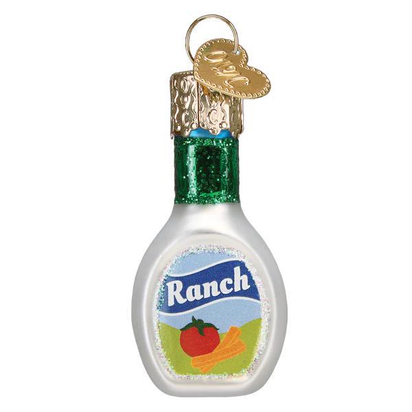 Ornament - Blown Glass - Mini Ranch Dressing