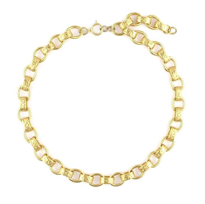 Necklace - Baroque Link - Gold