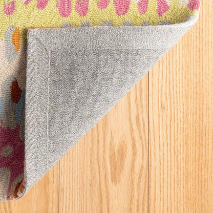 Rug - Micro Hooked Wool - Paint Chip Confetti