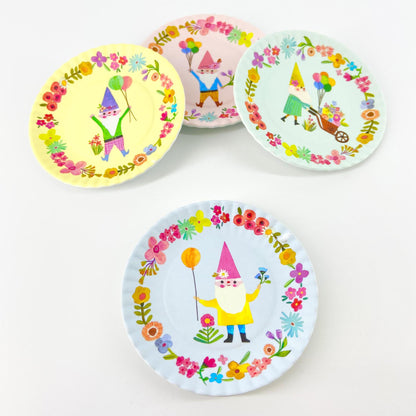 Plate/Coaster - Celebrate - Melamine - 4" - Pink
