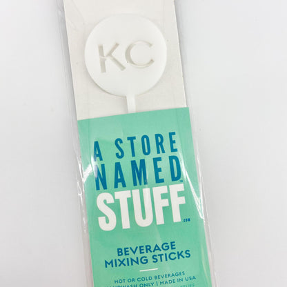 Stirrer - White Acrylic Circle - KC