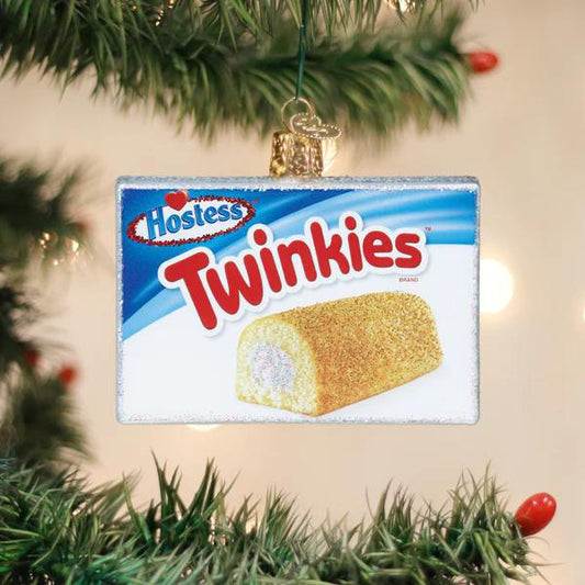 Ornament - Blown Glass - Hostess Twinkies Box