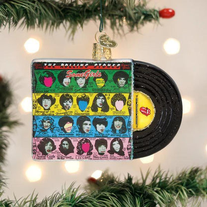 Ornament - Blown Glass - Some Girls Album Cover