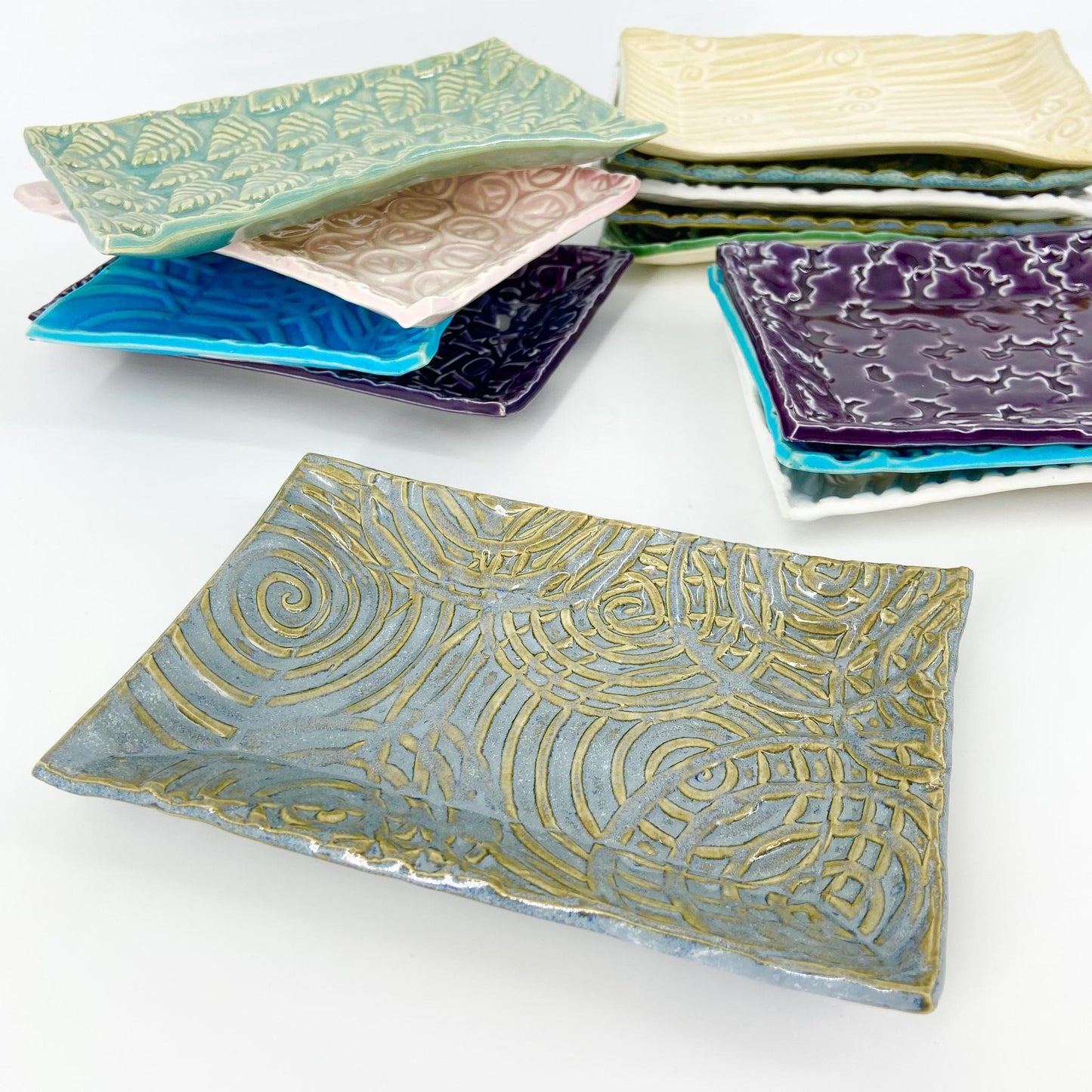 Tray - Rectangle Ceramic - Handmade Original