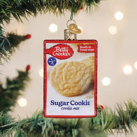 Ornament - Blown Glass - Betty Crocker Sugar Cookie Mix