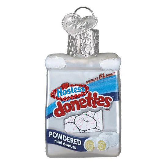 Ornament - Blown Glass - Mini Hostess Donettes