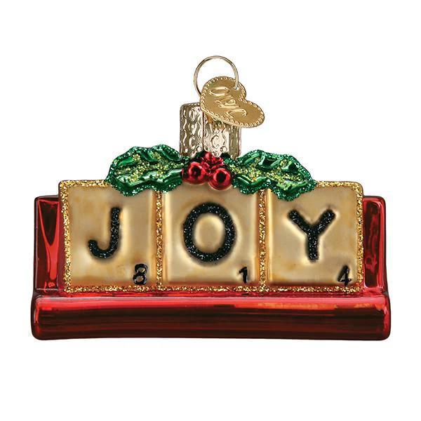 Ornament - Blown Glass - Joyful