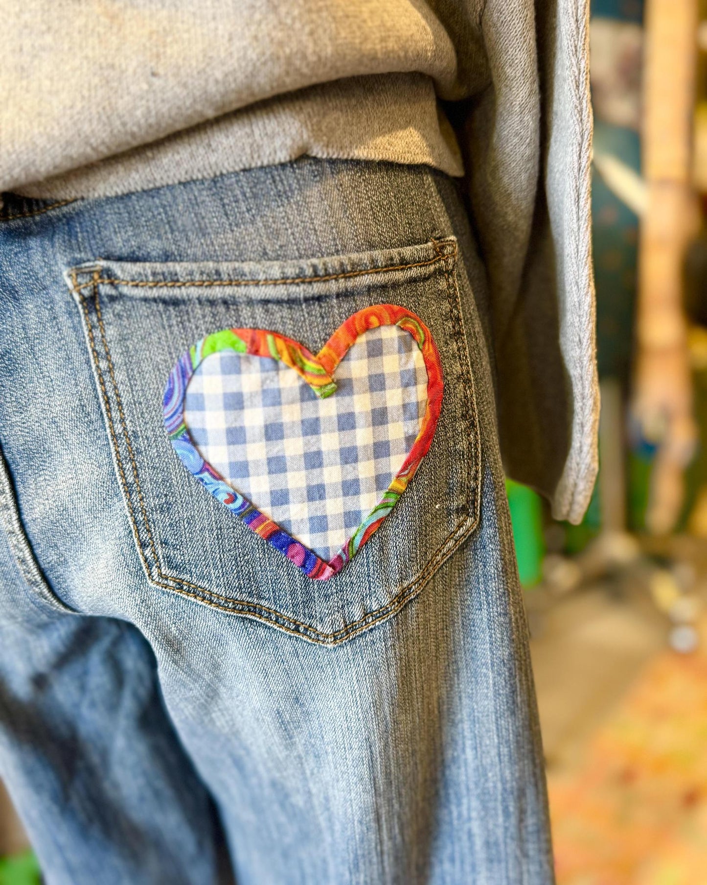 Upcycle YOUR Jeans - CUSTOM - Patchwork Design