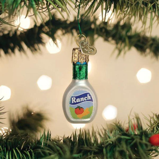 Ornament - Blown Glass - Mini Ranch Dressing