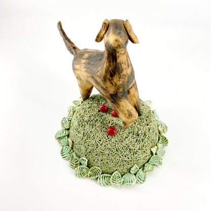 Sculpture - "King Of The Hill" - Ceramic - Large