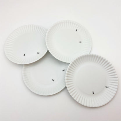 Plate - 6" "Paper Plate" Ants - Melamine