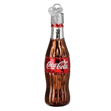 Ornament - Blown Glass - Mini Beverage - Coca-Cola