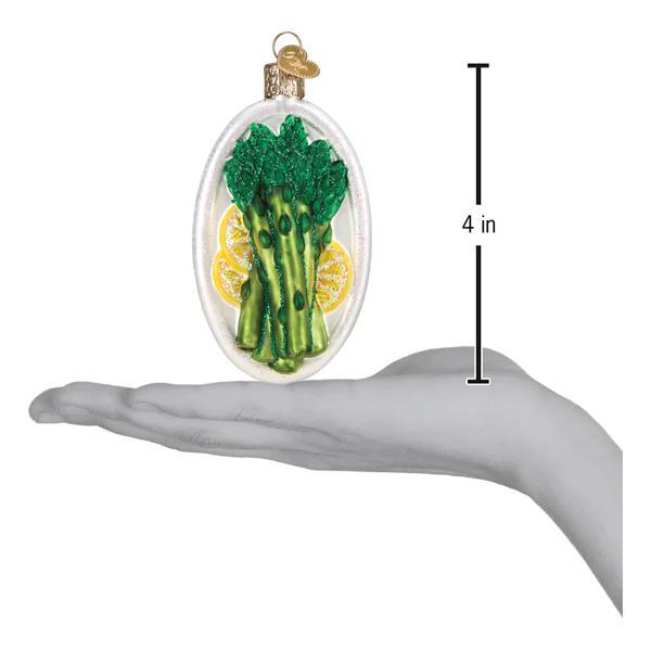 Ornament - Blown Glass - Asparagus