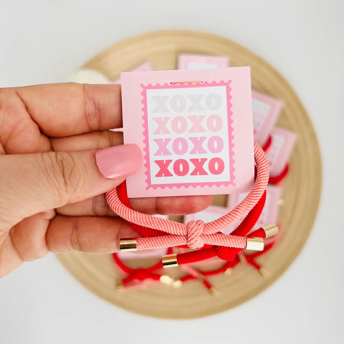 Hair Tie Set - XOXO - Set/2