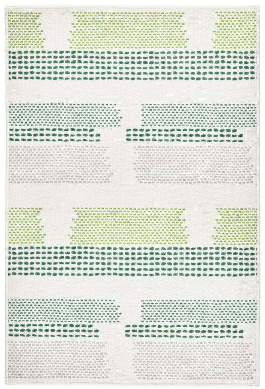 Rug - Machine-Washable - Tread Lightly Green