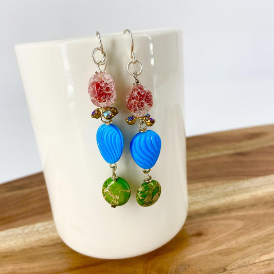 Earrings - Vintage Bead Originals