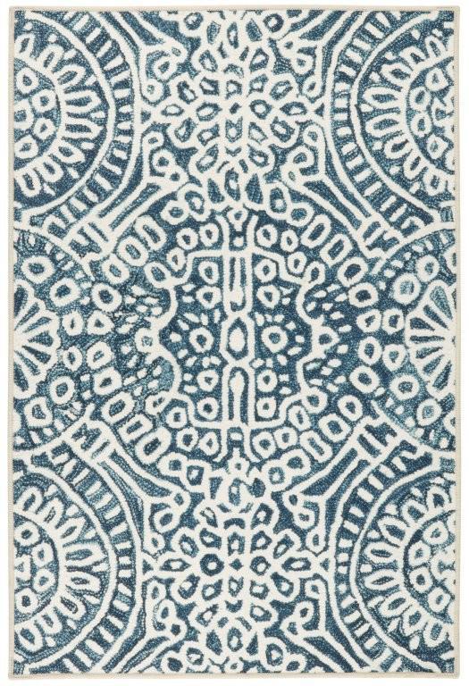 Rug - Machine-Washable - Temple Ink