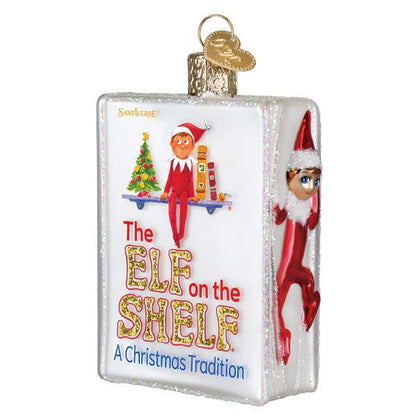 Ornament - Blown Glass - The Elf on the Shelf
