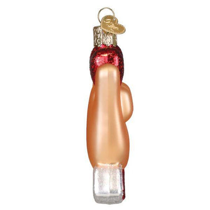 Ornament - Blown Glass - Love Sign Language