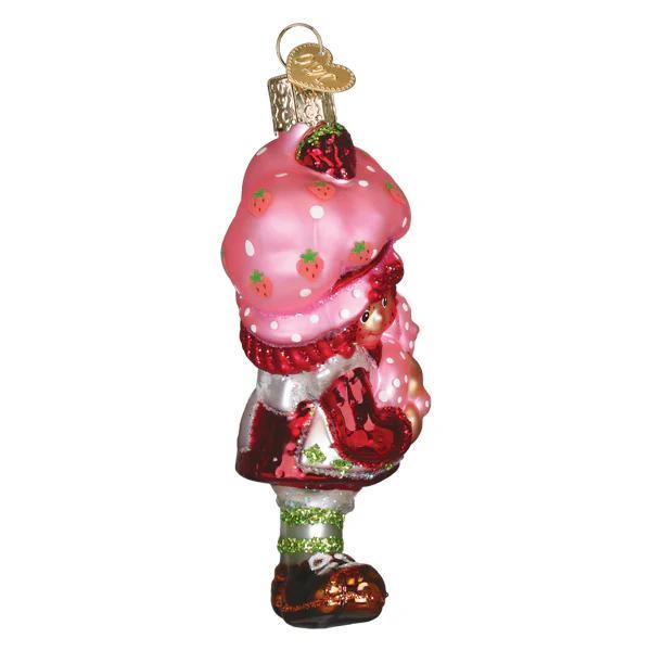 Ornament - Blown Glass - Strawberry Shortcake & Custard