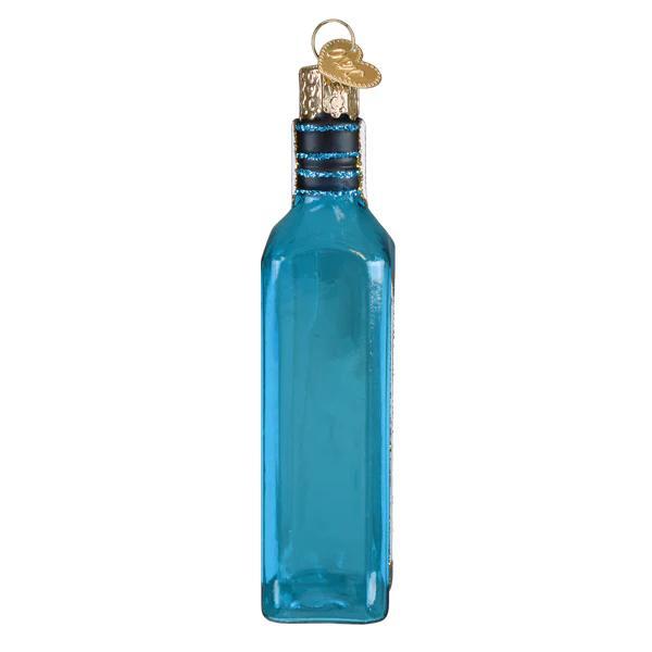 Ornament - Blown Glass - Gin Bottle