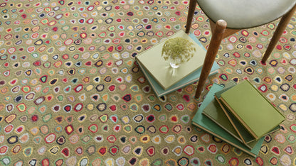 Rug - Micro Hooked Wool - Cat's Paw Sage