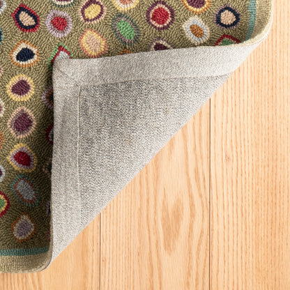 Rug - Micro Hooked Wool - Cat's Paw Sage