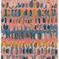Rug - Micro Hooked Wool - Paint Chip Coral