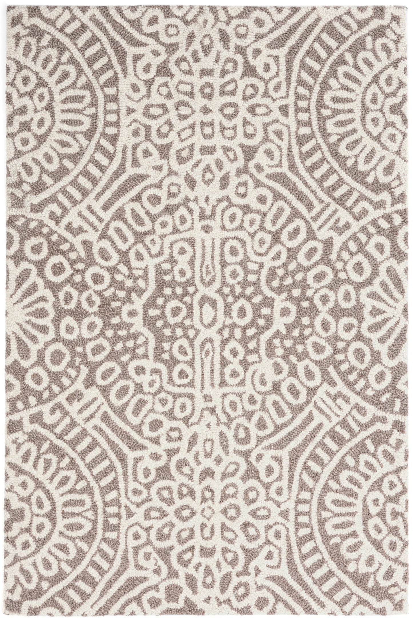 Rug - Micro Hooked Wool - Temple Taupe