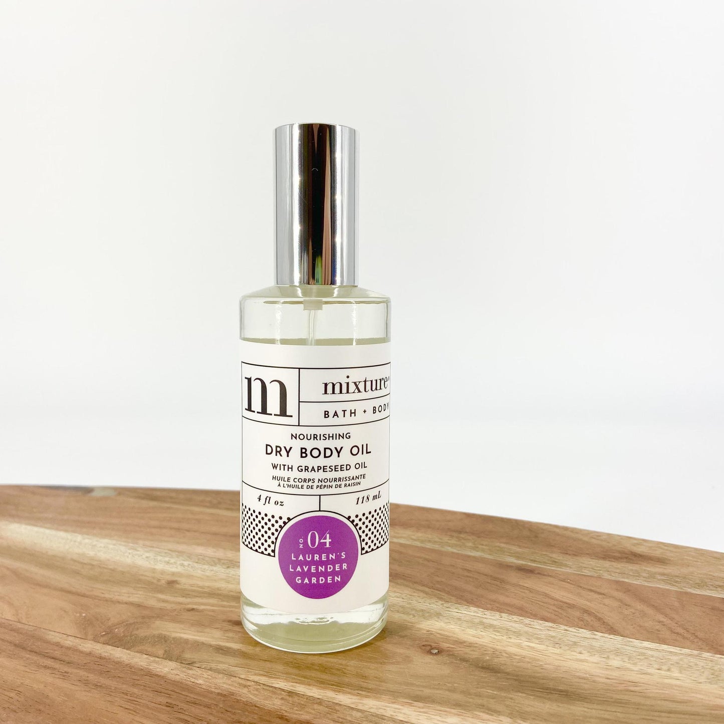 Dry Body Oil - Lauren's Lavender Garden - 4 oz Spray