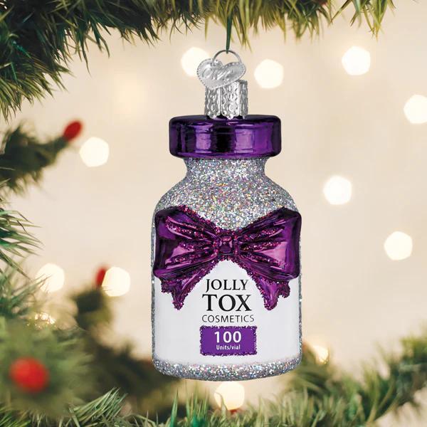 Ornament - Blown Glass - Jolly Tox