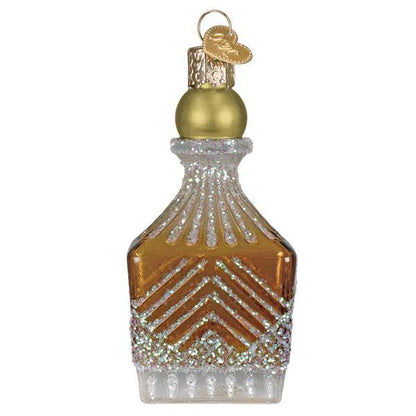 Ornament - Blown Glass - Whiskey Decanter
