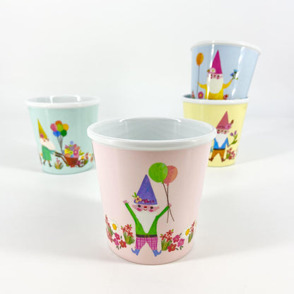 Cup - Celebrate - Faux Ceramic Melamine - 3.75"