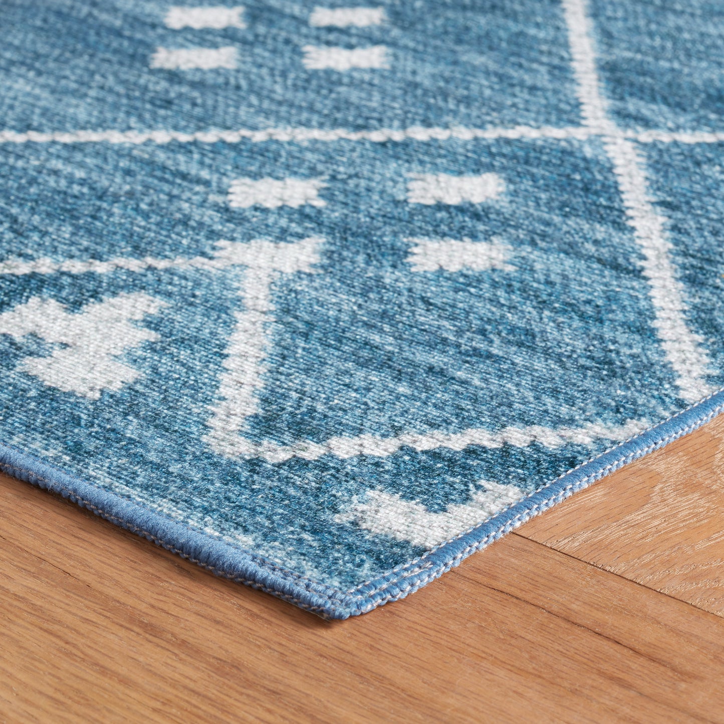 Rug - Machine-Washable - Kota Indigo