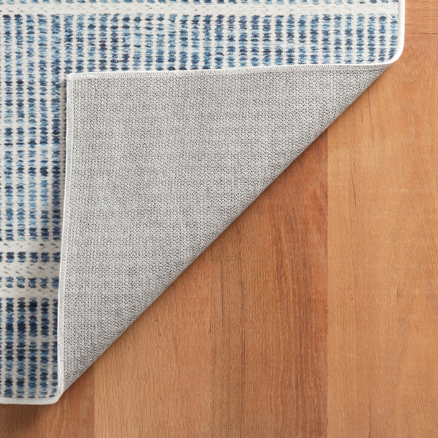 Rug - Machine-Washable - Malta Blue