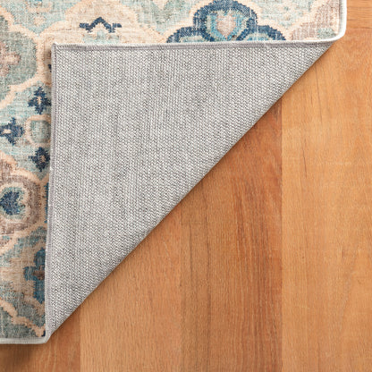 Rug - Machine-Washable - Pali Blue