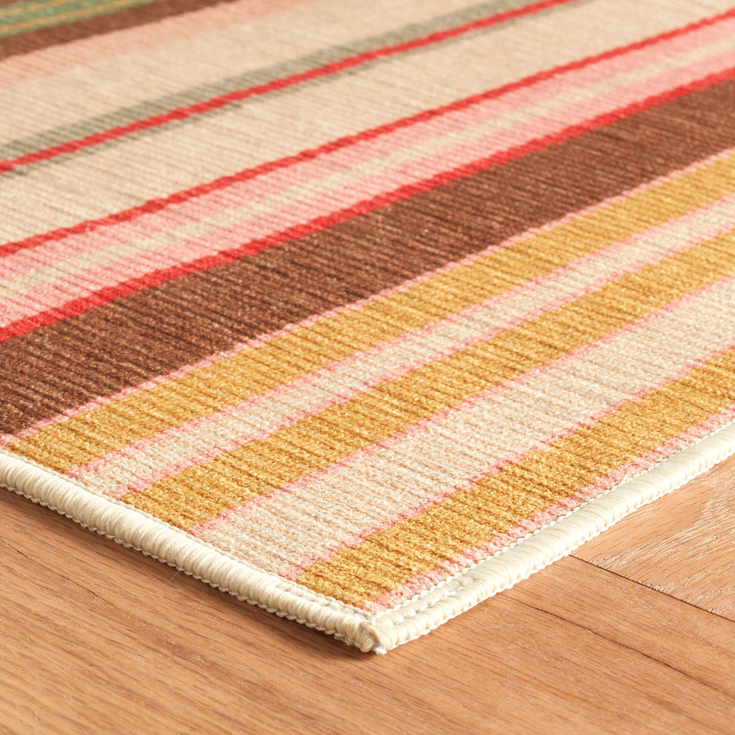 Rug - Machine-Washable - Sienna Stripe