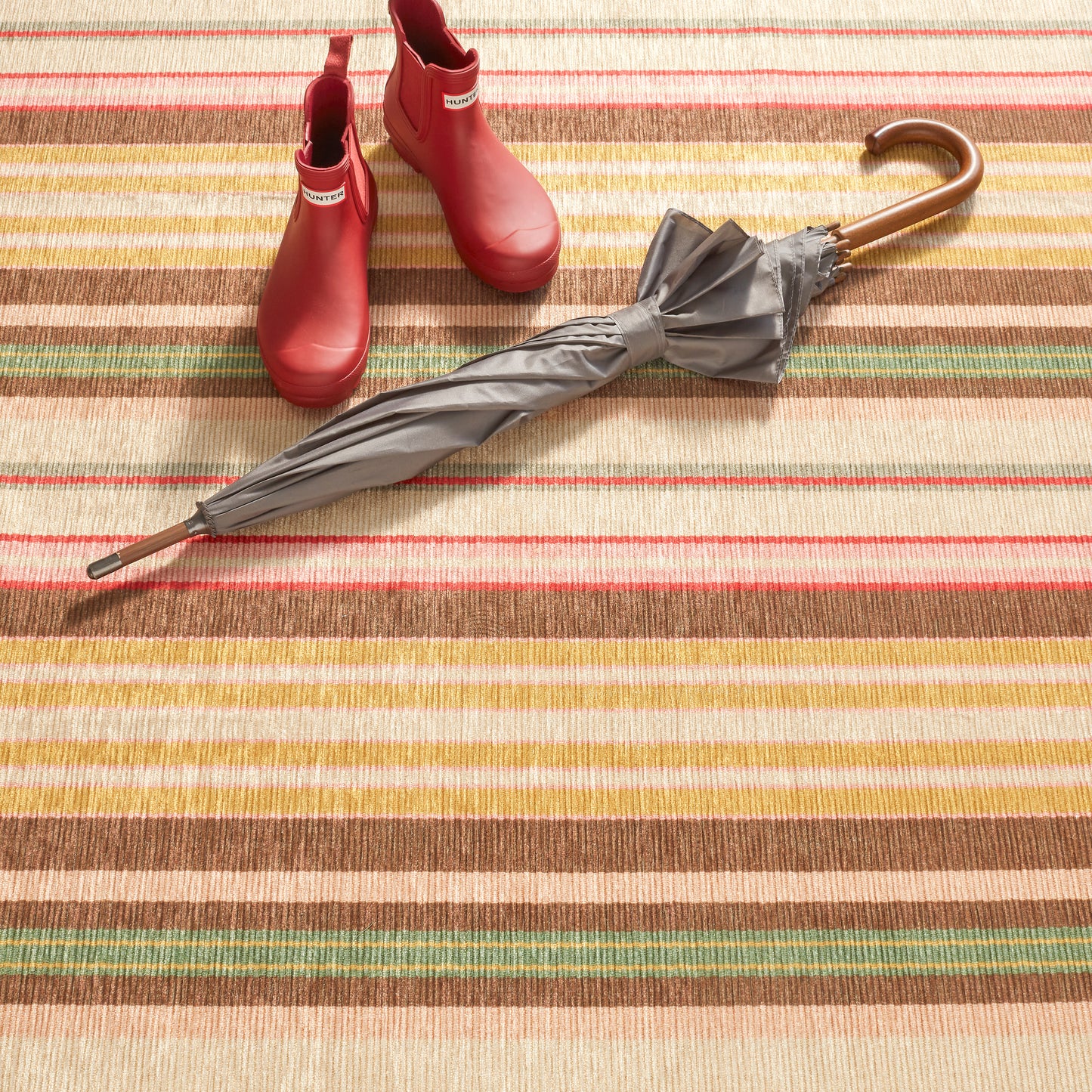 Rug - Machine-Washable - Sienna Stripe