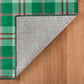 Rug - Machine-Washable - Jolly Plaid Green