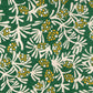 Rug - Machine-Washable - Winter Pinecones Green